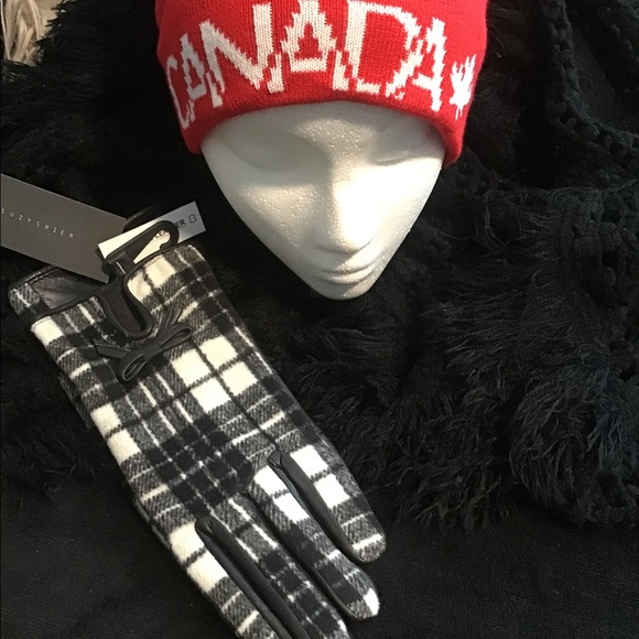 Brand new never worn black and white gloves - Picture 9 of 16